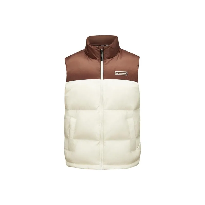 Skechers Sports Life Collection Vest Men's Cream Beige White-0