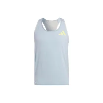 Adidas Tank Tops Men Blue Gray