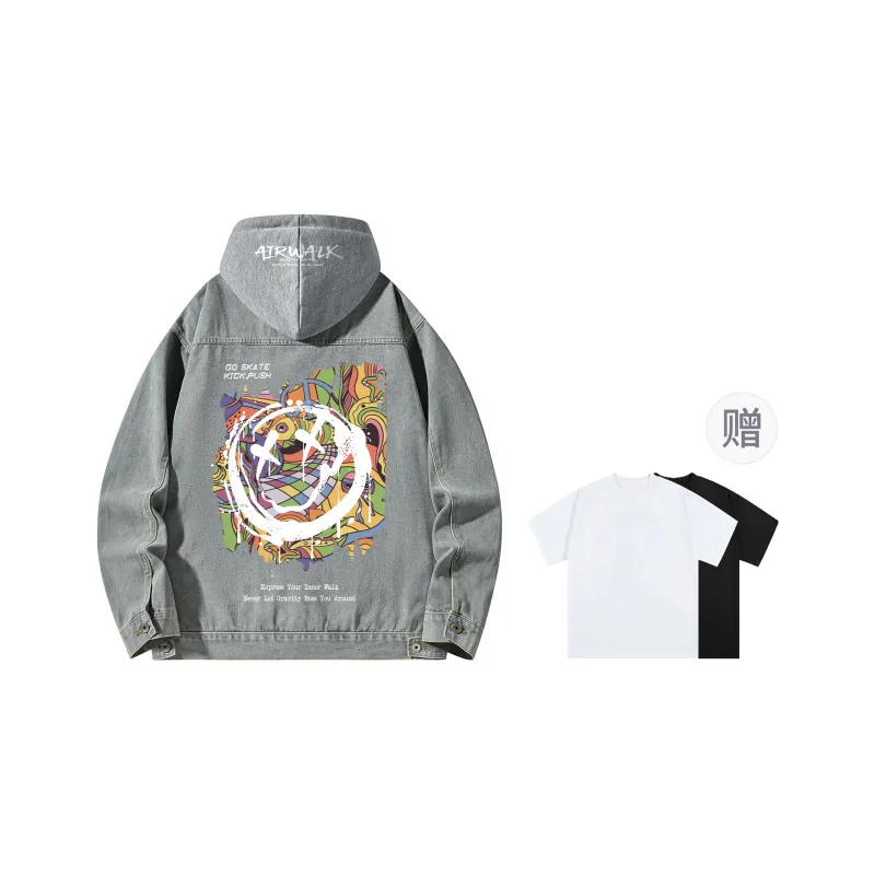 Airwalk Denim Jackets Unisex-19