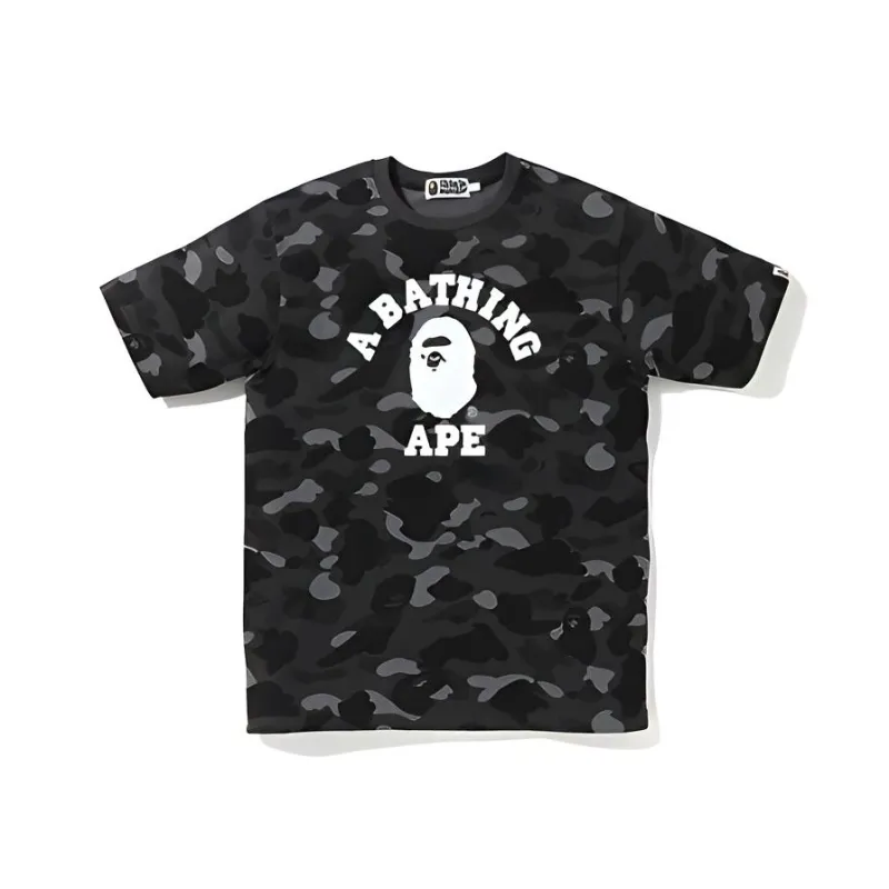 Bape Color Camo College Tee-0