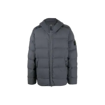 STONE ISLAND Feather Down Hooded Coat
