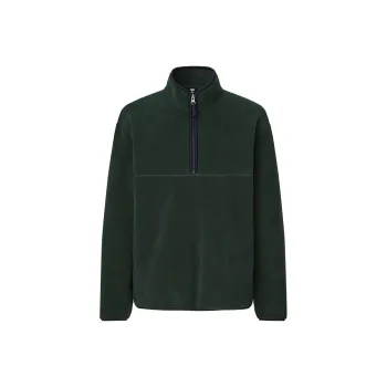 UNIQLO Velvet Jackets Men Dark Green