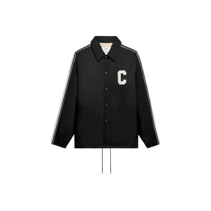 CELINE Coach Jacket In Nylon-0