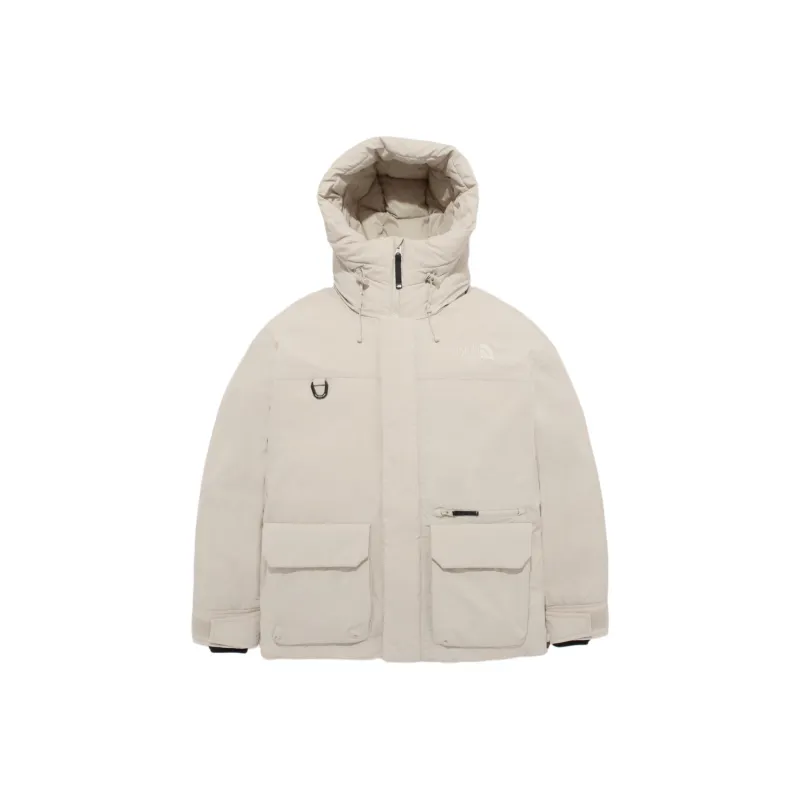 THE NORTH FACE M's Opus Rds Down Jacket Jackets Coats Men's Ecru-0
