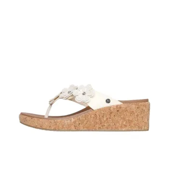 Skechers ARCH FIT BEVERLEE Flip Flops Women's White