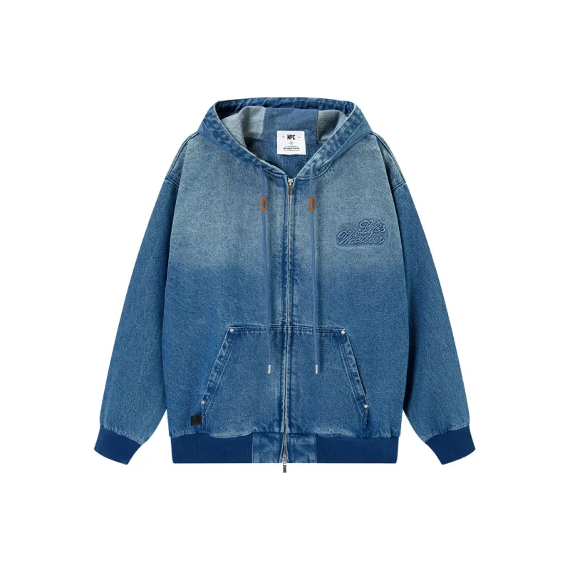 NPC Denim Jacket Unisex Dodger Blue-0