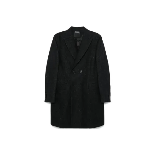 Ermenegildo Zegna Speckle Texture Coat