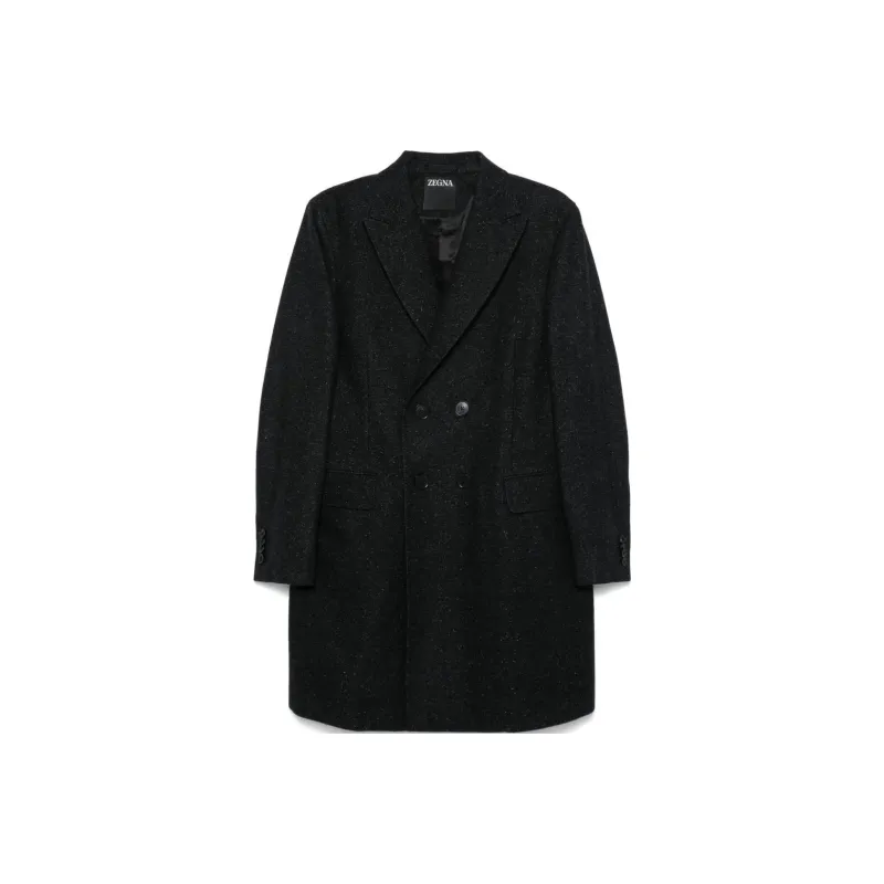Ermenegildo Zegna Speckle Texture Coat-0