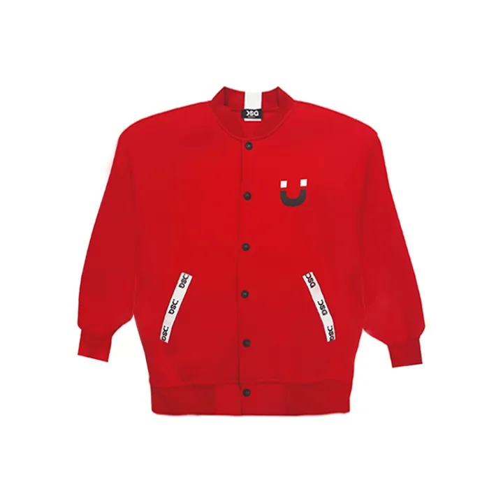 DSG DISGUSTO Baseball Jacket Unisex Red-0