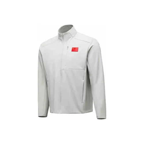 Anta Sports Life Collection Jackets Coats Men's Beige Pink Gray
