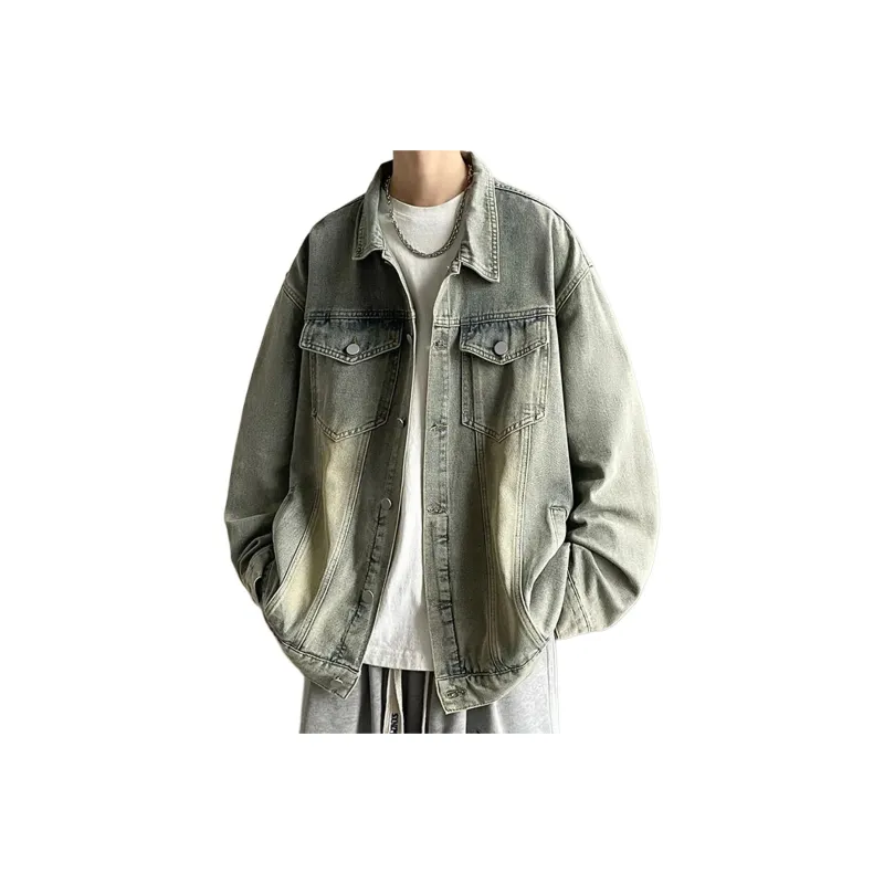 KOKO BASE Denim Jacket Unisex Black-6