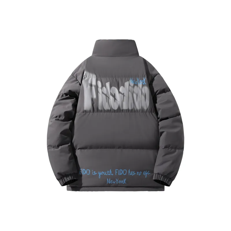 FIDO DIDO Puffer Jackets Unisex-5