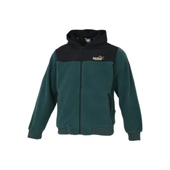 PUMA WINTERIZED Velvet Jackets Men Green