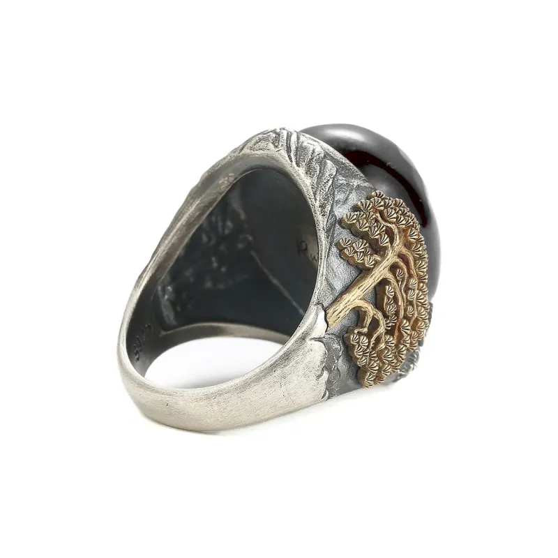 Ruibeila Sterling Silver Rings Men-3