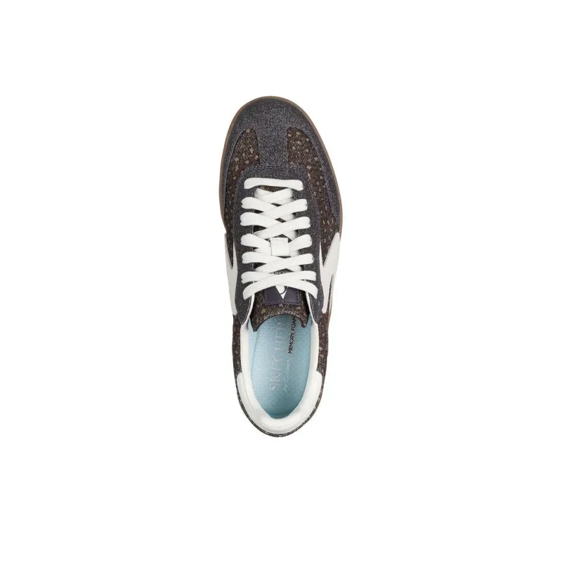Skechers Hotshot Leopard Magic Low Top Casual Shoes Women's Brown-3