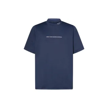 Oakley O Sync Pack Squeeze Mock T Shirt Men's Dusty Blue
