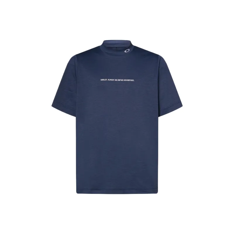 Oakley O Sync Pack Squeeze Mock T Shirt Men's Dusty Blue-0