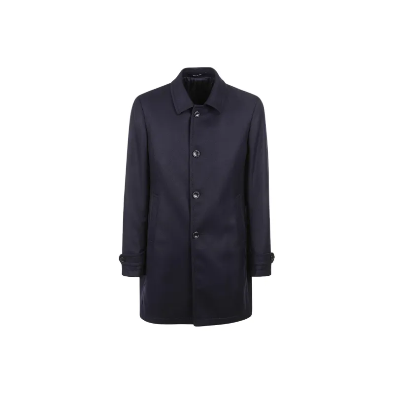 Tagliatore Coat Men's Marine Blue-0