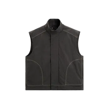 ZARA Vests Men Dark Gray