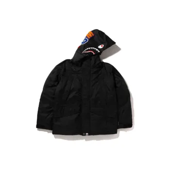 A BATHING APE Shark Snowboard Down Jacket