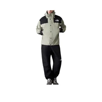 THE NORTH FACE UE Series Outdoor Hiking Waterproof And Breathable Rainproof Windproof Windbreaker Jacket Men's Gray