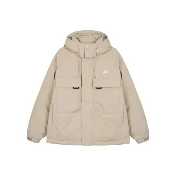 New Balance Down Jackets Men Woody Brown