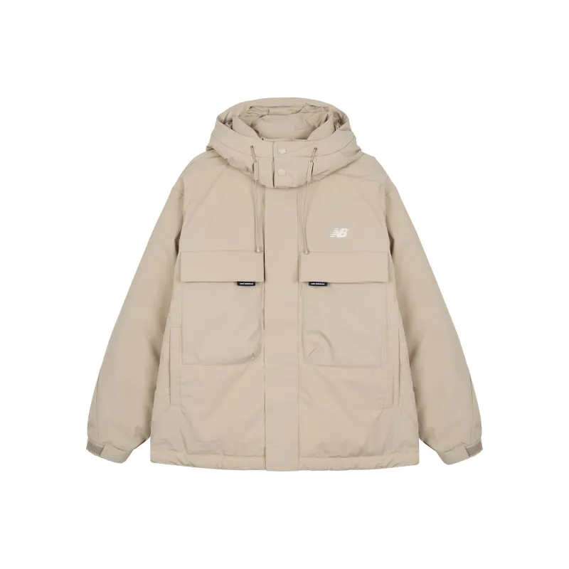 New Balance Down Jackets Men Woody Brown-0