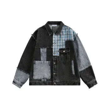 ALang Studio Denim Jacket Unisex Residual Ink Blue