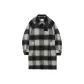 BLACK CHECK/Black White Plaid