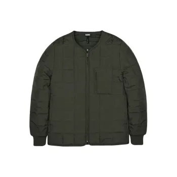Rains Quilted Bomber Jacket