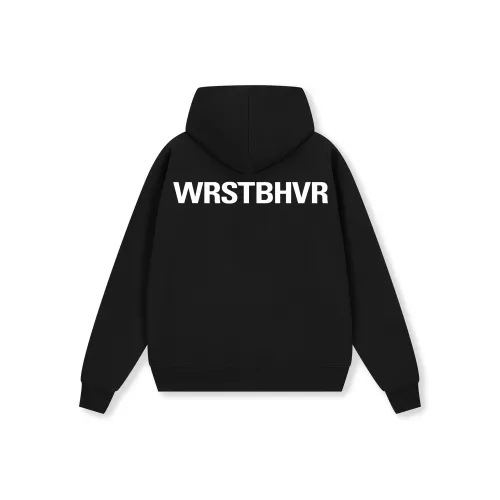 WRSTBHVR PIONEER Sweatshirt Unisex Black