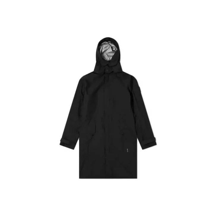STONE ISLAND Coats Men Black-0