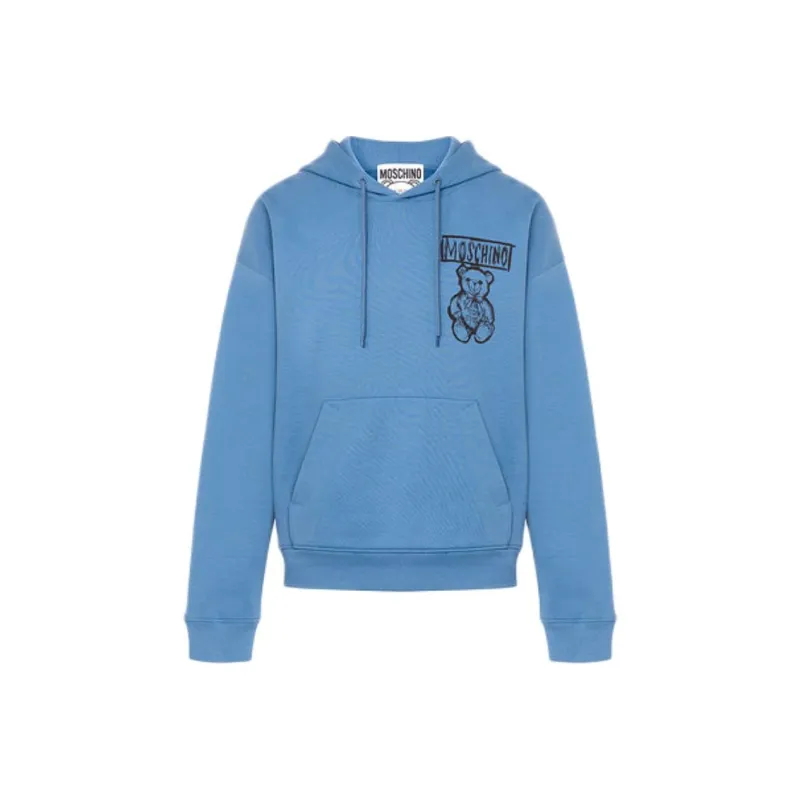 MOSCHINO Teddy Sweatshirt Men's Blue-0