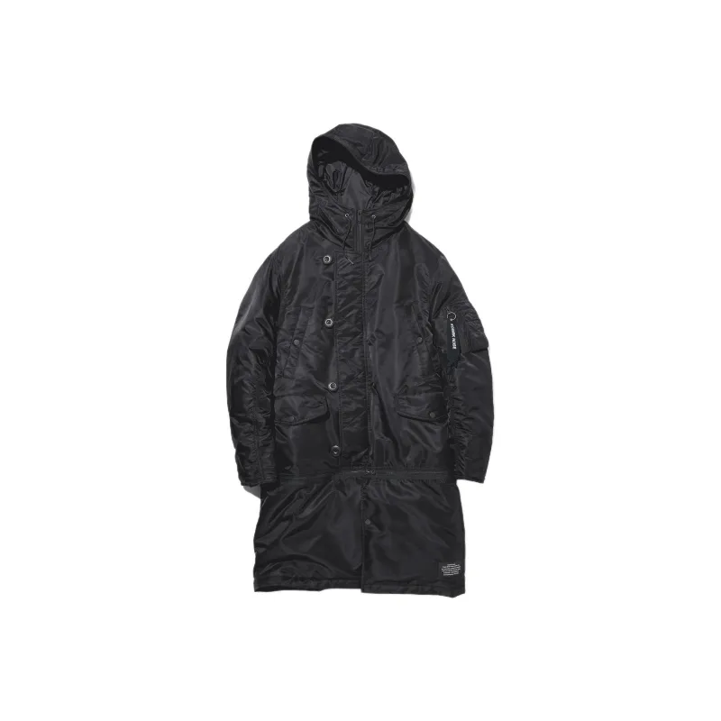 GU Undercover Collaboration Coat Unisex Black-0