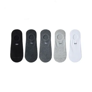 Cotton Gene No Show Socks Men's 5 Pack