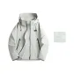 Light Gray (Single Windbreaker Jacket Waterproof Fabric)