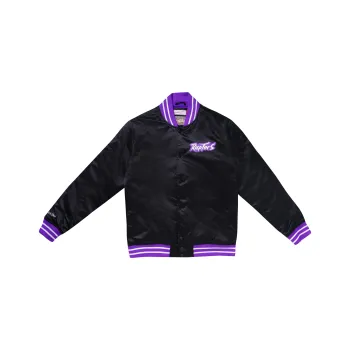 Mitchell Ness Baseball Jerseys Unisex Black Purple