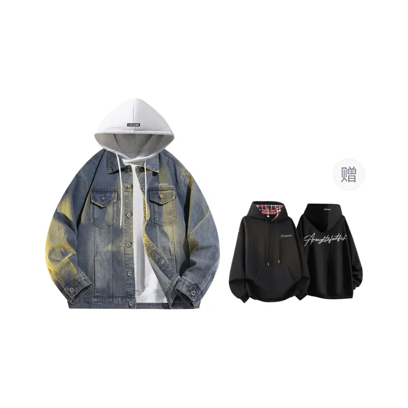 FASTFISH Denim Jackets Unisex-24