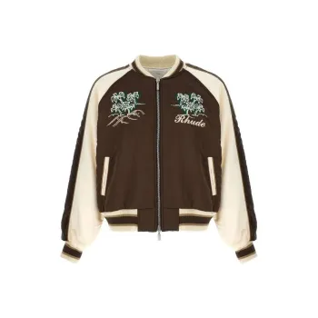RHUDE Souvenir Embroidered Bomber Jacket