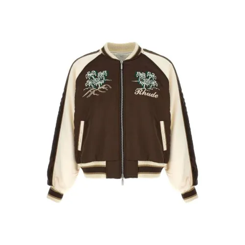 RHUDE Souvenir Embroidered Bomber Jacket