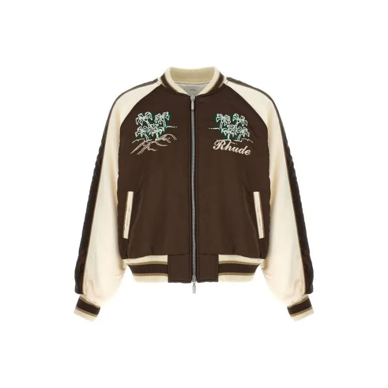 RHUDE Crepe Satin Souvenier Jacket-0