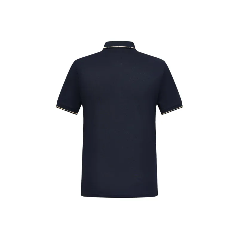 GOOD LUCK GLADIUS Polo Shirt Men's Navy Blue-1