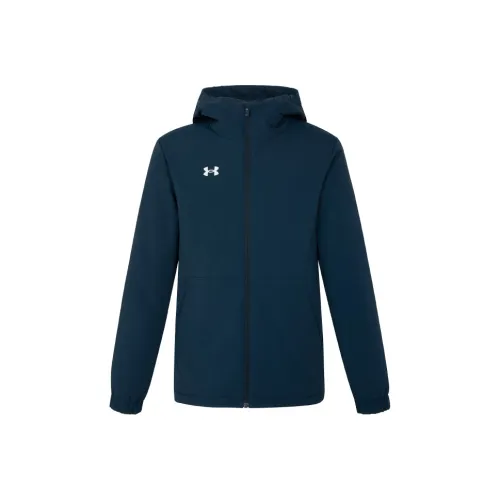 Under Armour Puffer Jackets Men Collegiate Blue
