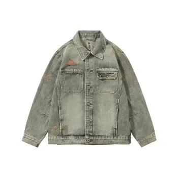 SANTASTIC Denim Jacket Men's Vintage