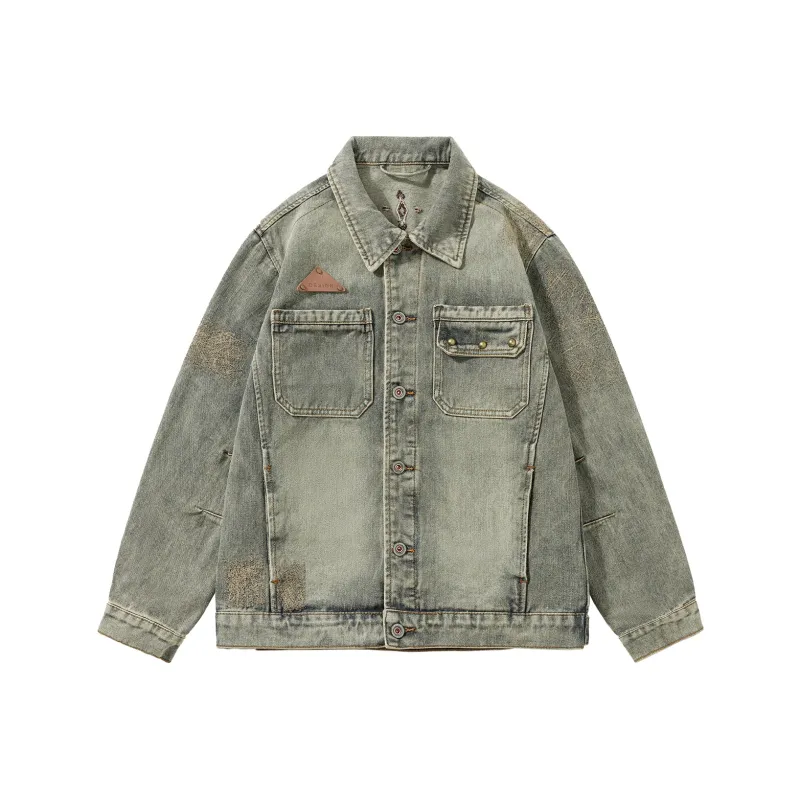 SANTASTIC Denim Jacket Men's Vintage-0