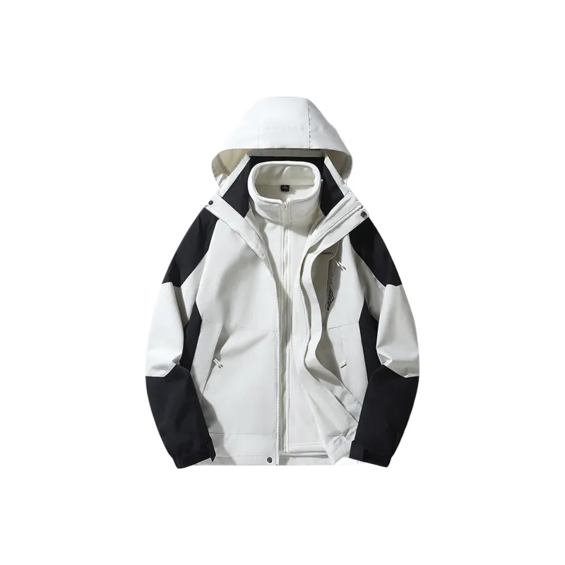 VanCamel Waterproof And Windproof To Keep Warm Windbreaker Jackets Unisex-24
