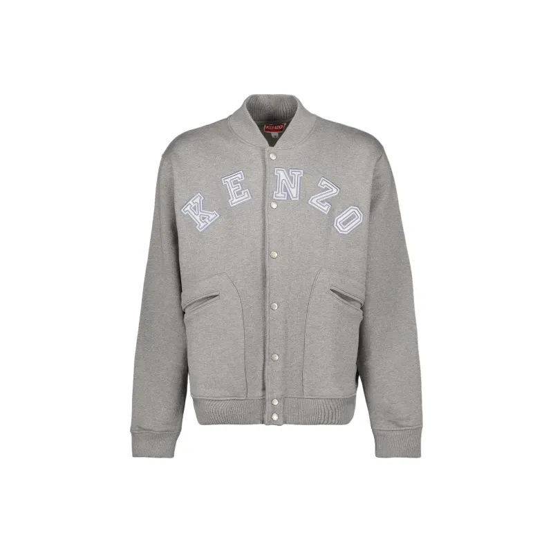 KENZO Academy Button Up Bomber Jacket-0