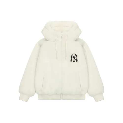 MLB Velvet Jackets Unisex Cream