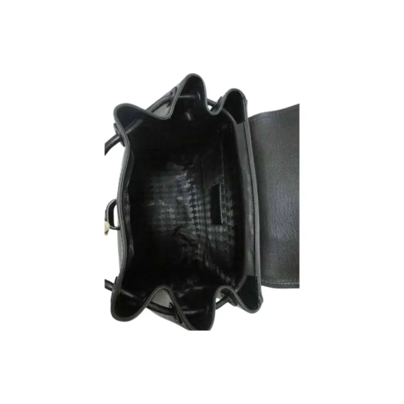 KARL LAGERFELD Cow Leather Backpack Women's Black-2