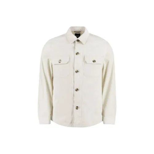 HUGO BOSS Cotton Shirt Jacket